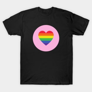 Pride Rainbow Heart T-Shirt